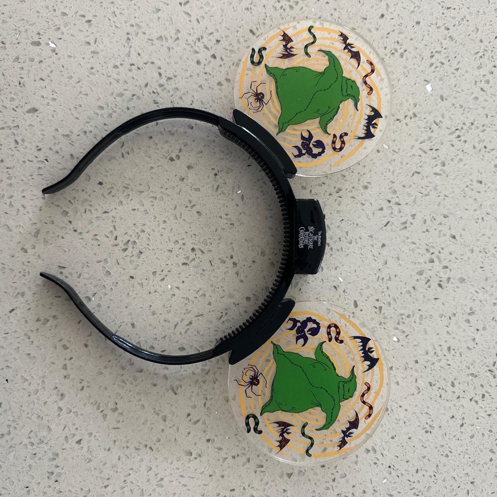 Disney Green and Black Hair Accessories oogie boogie